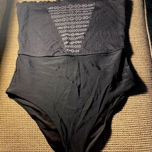 Aerie black one piece swimsuit